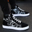Men's Korean High Top Canvas Shoes – Pig Leather Streetwear Sneakers