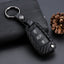 Carbon Fiber Silicone Car Key Case – Protective Shell & Fob Cover