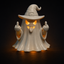 Rude Witch Ghost LED Tealight Cover STL – Halloween 3D Print File