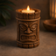 Tiki LED Candle Holder STL File – Tropical Totem Tealight Stand for 3D Printing