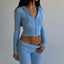Zip Hoodie & High-Waist Pants Set | Women’s Casual Lounge Tracksuit