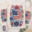 American Flag Floral PNG File | Patriotic Liberty Shirt Design