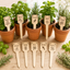 Herb Plant Marker SVG Set | 10 Laser Cut Garden Label Files