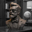 Low Poly Gentleman Bust STL – Modern Barber Shop Decor 3D Print - Geometric Man Sculpture STL