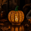 Pumpkin Tealight Holder STL | Halloween LED Candle Lantern 3D Print File