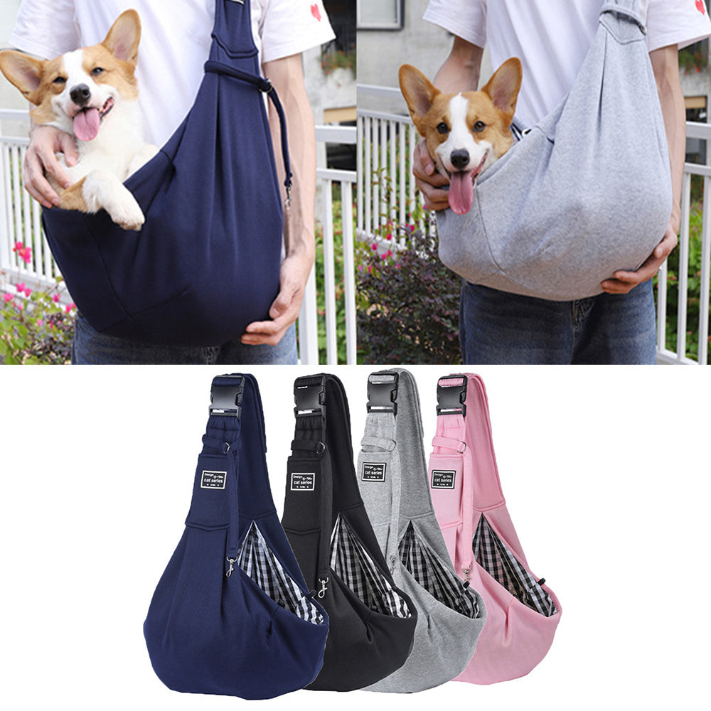 Single-Shoulder Pet Carrier Bag | Crossbody Dog & Cat Travel Tote Secondary image