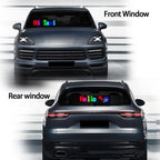 Programmable Full-Color Car LED Sign | APP Control Advertising Display Panel
