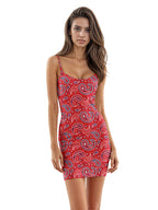 High-Waist Suspender Sheath Dress | European & American Style