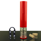 Automatic Electric Wine Opener Kit with Foil Cutter