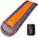 Lightweight Cold-Weather Camping Sleeping Bag | Envelope Backpacking Outdoor Travel