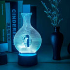 Creative 3D Night Light LED Lamp – 7 Color Change Touch Optical Illusion