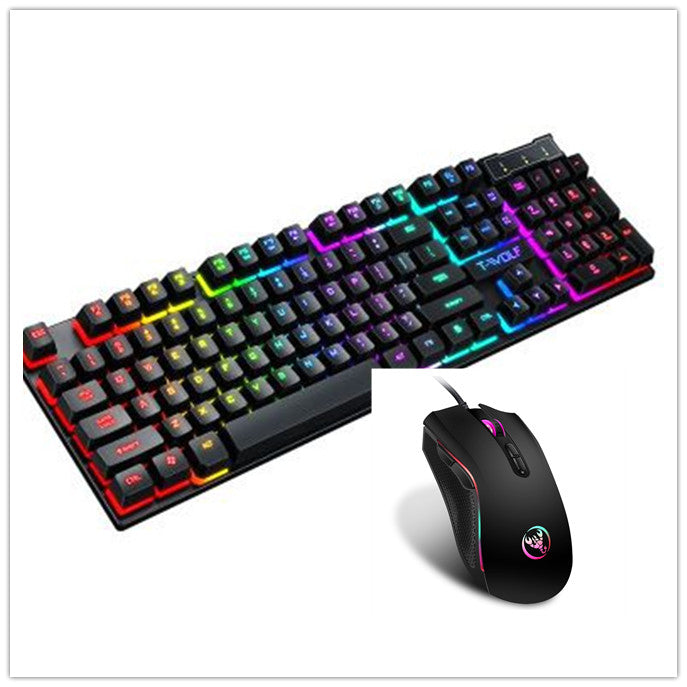 Wired RGB Gaming Keyboard – Mechanical Feel with Multimedia Shortcuts