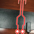 LED Helmet Strip Kit | Motorcycle Riding Signal Reflector Bar