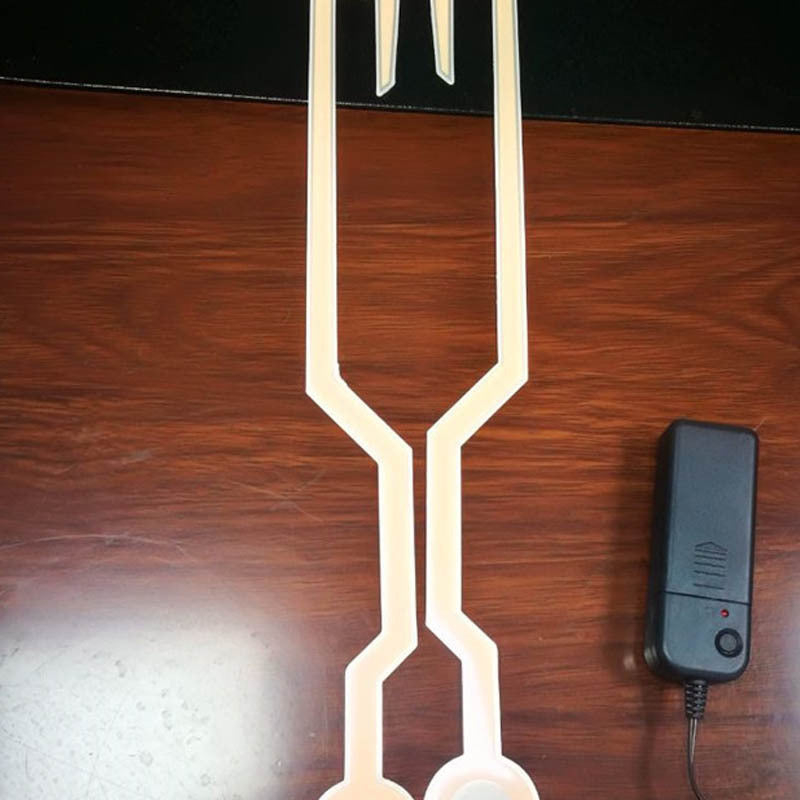 LED Helmet Strip Kit | Motorcycle Riding Signal Reflector Bar