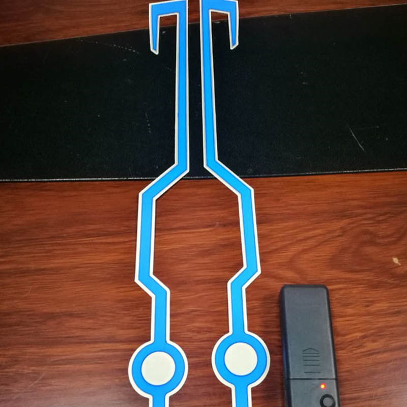 LED Helmet Strip Kit | Motorcycle Riding Signal Reflector Bar