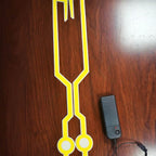 LED Helmet Strip Kit | Motorcycle Riding Signal Reflector Bar