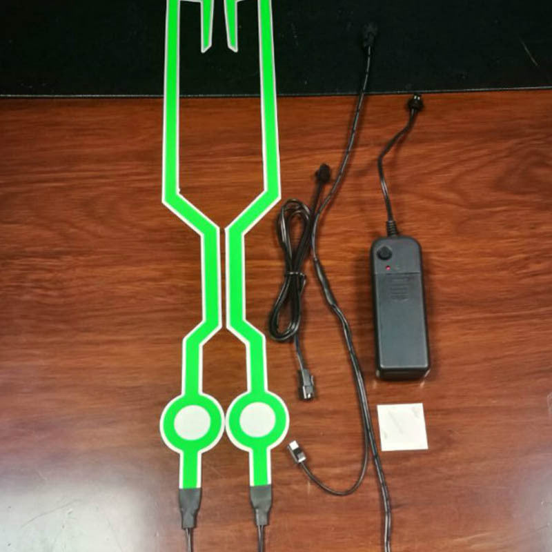 LED Helmet Strip Kit | Motorcycle Riding Signal Reflector Bar