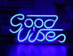 LED Transparent Backboard Neon Light – USB Powered Wall Hanging Decorative Sign