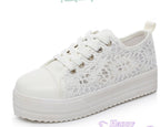 Women’s Canvas Daddy Shoes | Retro Platform Casual Sneakers