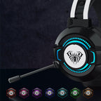 Noise-Canceling Gaming Headset – Virtual 7.1 Surround Sound & RGB Light