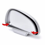 Car Rearview Blind Spot Mirror – 360° Adjustable Auxiliary Safety Mirror