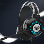 Noise-Canceling Gaming Headset – Virtual 7.1 Surround Sound & RGB Light