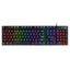 Wired RGB Gaming Keyboard – Mechanical Feel with Multimedia Shortcuts