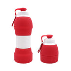 Portable Silicone Folding Water Bottle | 580 ml Travel & Outdoor Bottle
