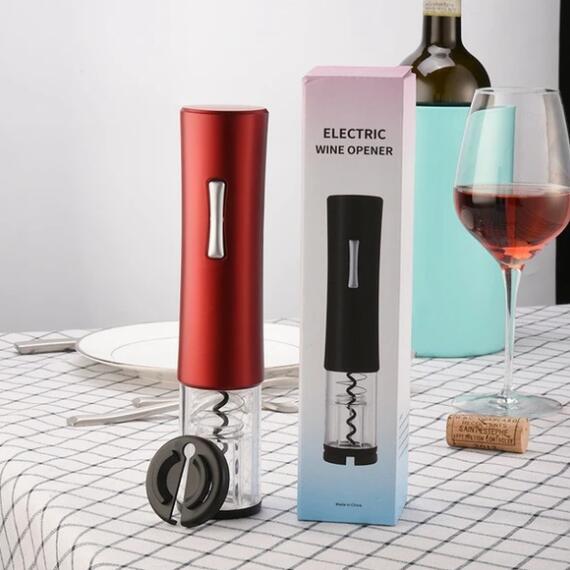 Automatic Electric Wine Opener Kit with Foil Cutter