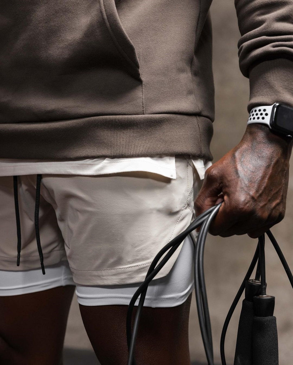 Men's Oversized Fleece Hoodie – Loose Fit Cotton Blend Sports Sweater