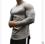 Men’s Quick-Dry Long-Sleeve Training Shirt | Lightweight Loose Fit Sports Top