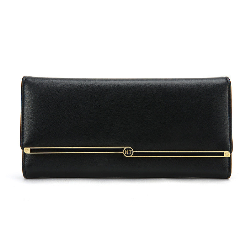 Women’s Long Wallet & Simple Card Holder | Fashion Zipper Wallet