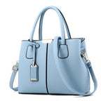 Female Shoulder Messenger Bag – PU Leather Handle Crossbody Handbag