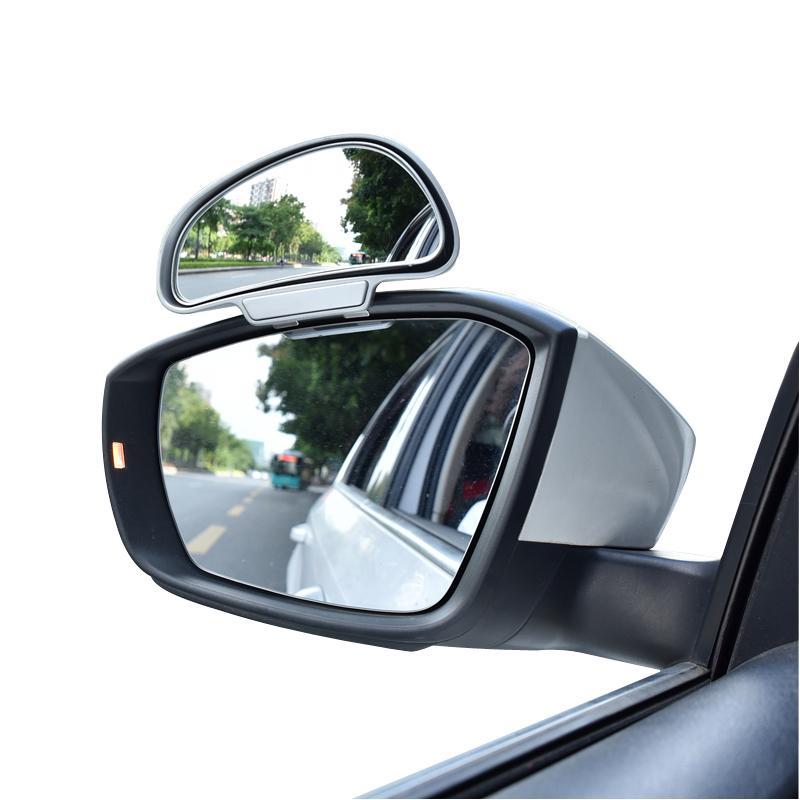 Car Rearview Blind Spot Mirror – 360° Adjustable Auxiliary Safety Mirror Main image