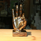 Resin Gesture Ornaments | Trendy Minimalist Hand-Gesture Décor Pair