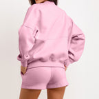 Women’s 2-Piece Jacket & Shorts Set | Lightweight Summer Casual Co-ord