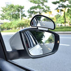 Car Rearview Blind Spot Mirror – 360° Adjustable Auxiliary Safety Mirror
