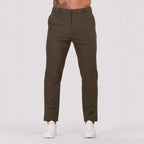 Men’s Solid Color Business Casual Trousers | All-Match