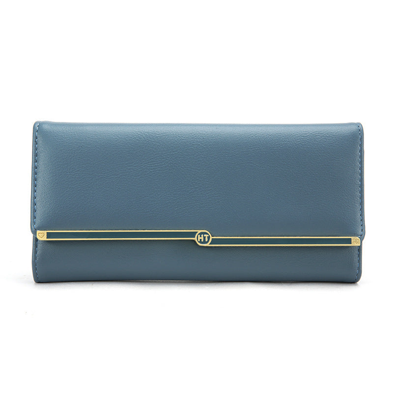 Women’s Long Wallet & Simple Card Holder | Fashion Zipper Wallet