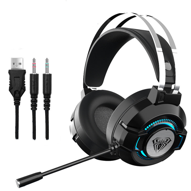 Noise-Canceling Gaming Headset – Virtual 7.1 Surround Sound & RGB Light