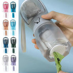 3-in-1 Portable Pet Cup | Dog & Cat Water, Food & Waste Bag Dispenser