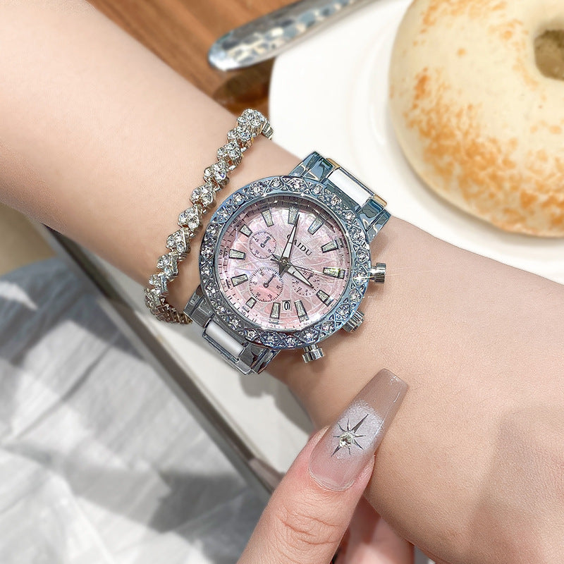 Women’s Waterproof Luminous Fritillary Quartz Watch | Stylish Wrist Timepiece