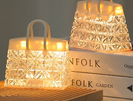 Acrylic Warm-Light Creative Night Lamp | Small Home Décor Accent