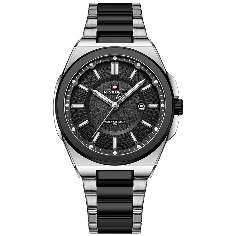 Men’s Steel-Band Watch | Elegant Simple Design