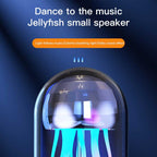 3-in-1 Jellyfish Lamp Clock + Bluetooth Speaker | Colorful Ambient Light