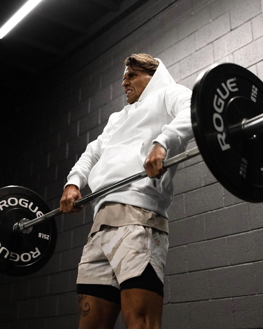 Men's Oversized Fleece Hoodie – Loose Fit Cotton Blend Sports Sweater