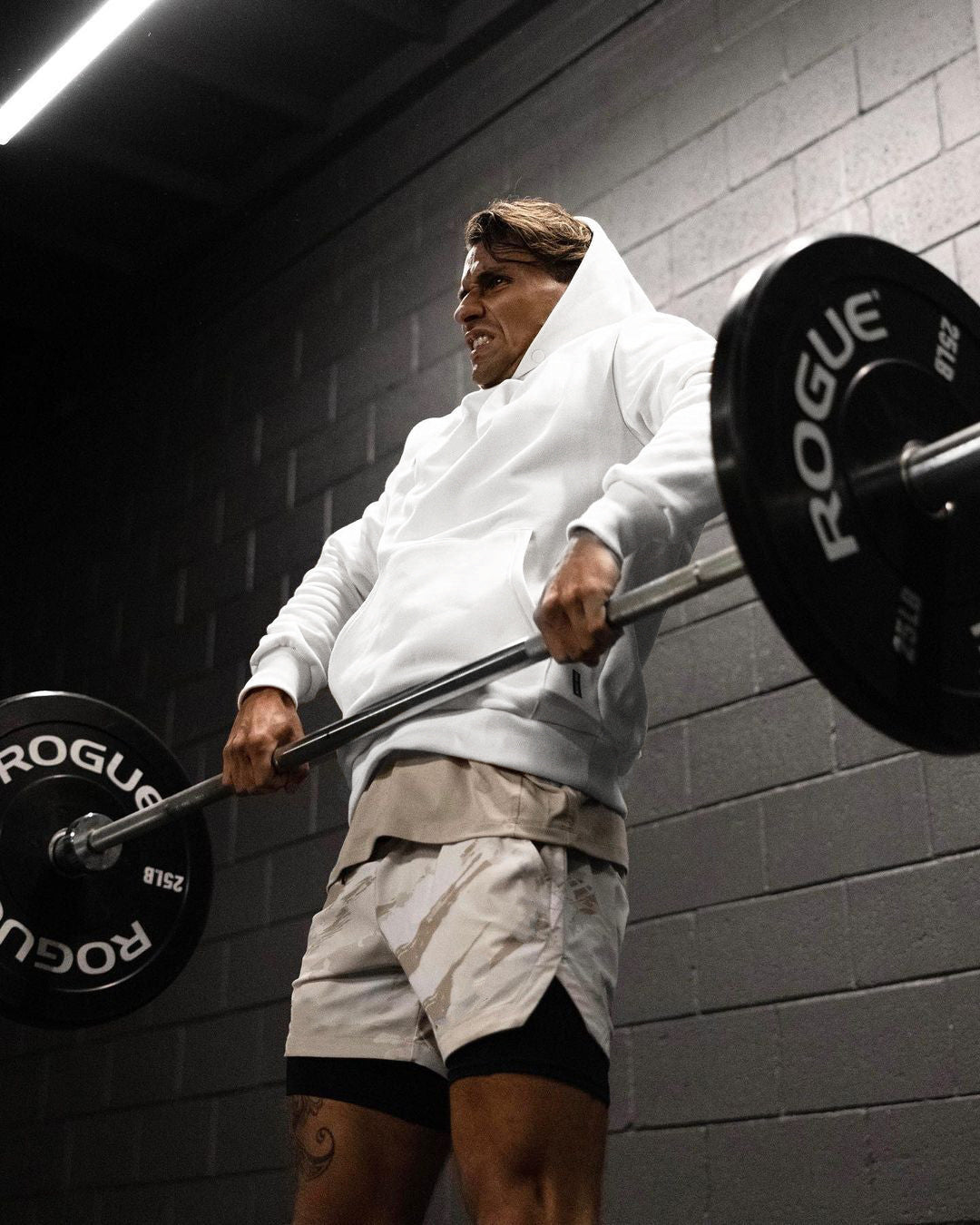 Men's Oversized Fleece Hoodie – Loose Fit Cotton Blend Sports Sweater