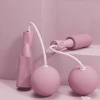 Adjustable Training Jump Rope Set | Fitness Bands & Silicone Handles