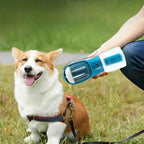 3-in-1 Portable Pet Cup | Dog & Cat Water, Food & Waste Bag Dispenser