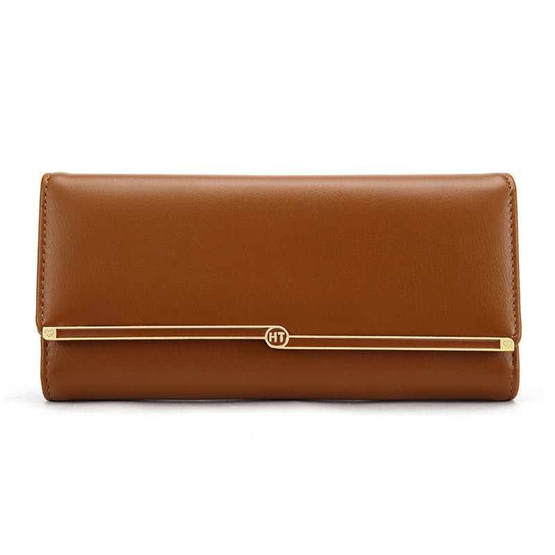 Women’s Long Wallet & Simple Card Holder | Fashion Zipper Wallet
